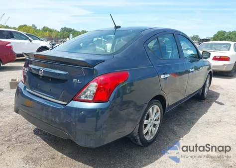 2016 Nissan Versa 1.6 Sl из США, поврежденный, VIN 3N1CN7AP8GL908585